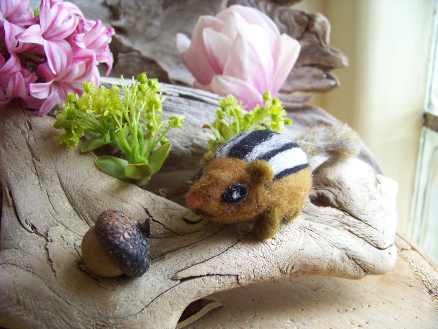 Needle Felted Chipmunk