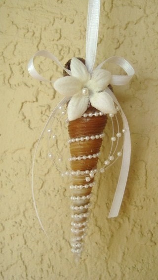 Shell Ornament Bridal Shower Wedding Favor Party Favor Ceiling Fan Pull Drapery Tie-back