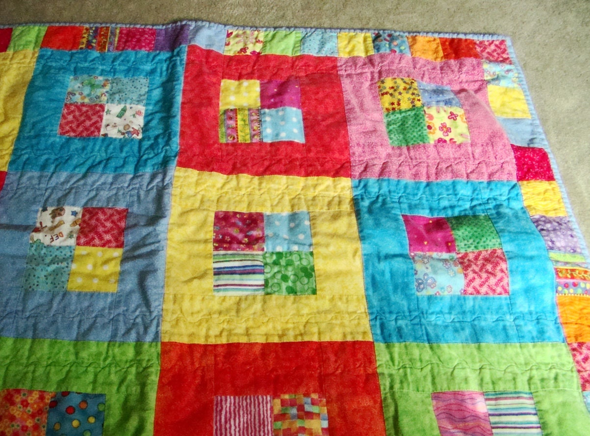 Super bright Baby Quilt