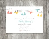 Lingerie Shower Invitation