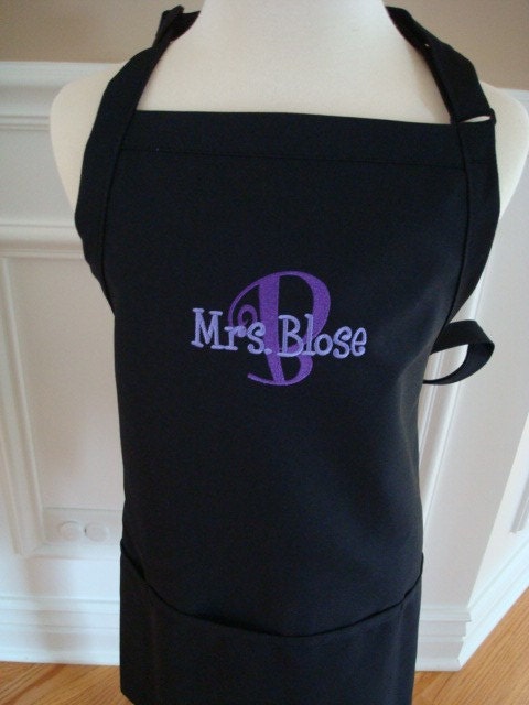 Personalized Teacher Apron Great  holidaty Gift present