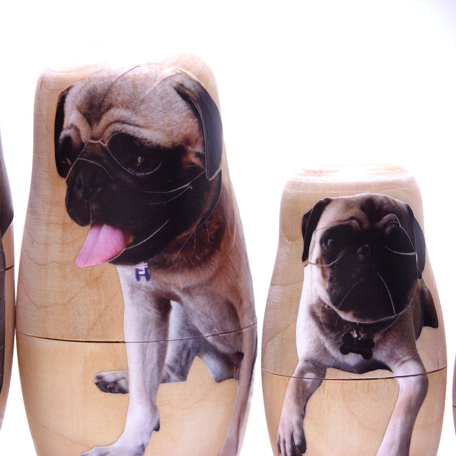 Custom Nesting Dolls, set of 5