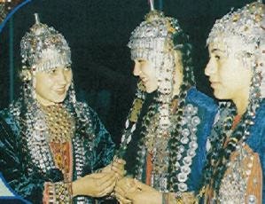 Turkman Tribal Hat: Long Flaps, Afghanistan, TurkHat1