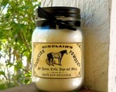 MADELEINES 16 oz heavily scented Candle with primitive label