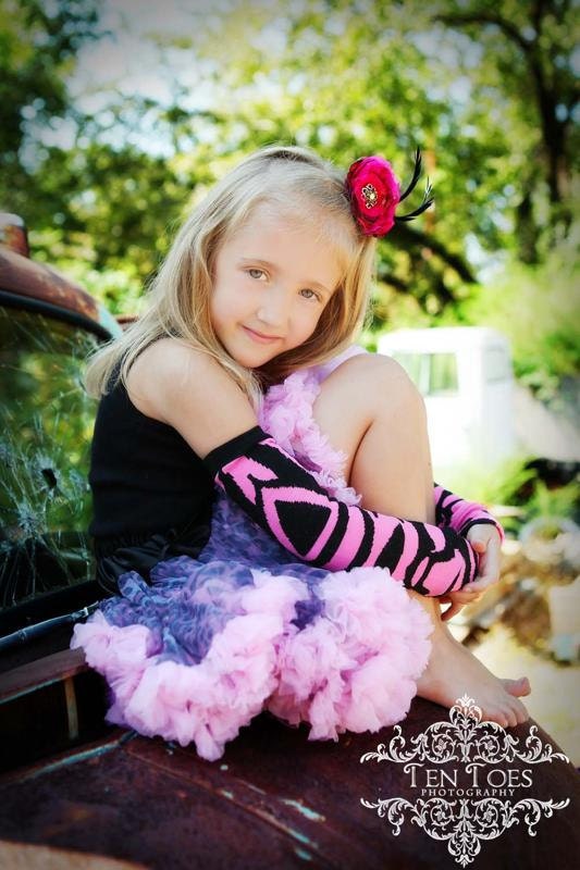 Sale.....Ready to ship a Beautiful Fluffy Lt. Pink Leopard Print  Petti Skirt for1 to 3 year old