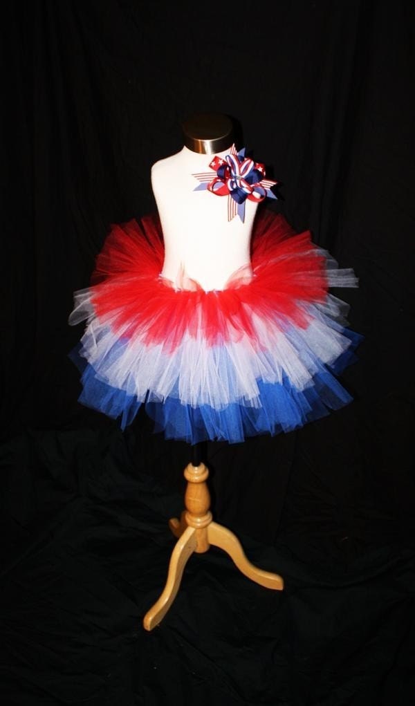 Let's get it cracking Fireworks tutu skirt for your little firecracker made By I luv u tutu much boutique as featured by Parents Magazine