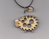 baa Bamboolery Needle Gauge Pendant Knitting Needle Sizer Reversible Sheep