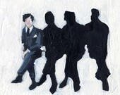 Four Men On A Bench