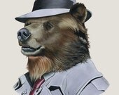 Grizzly Bear print 5x7