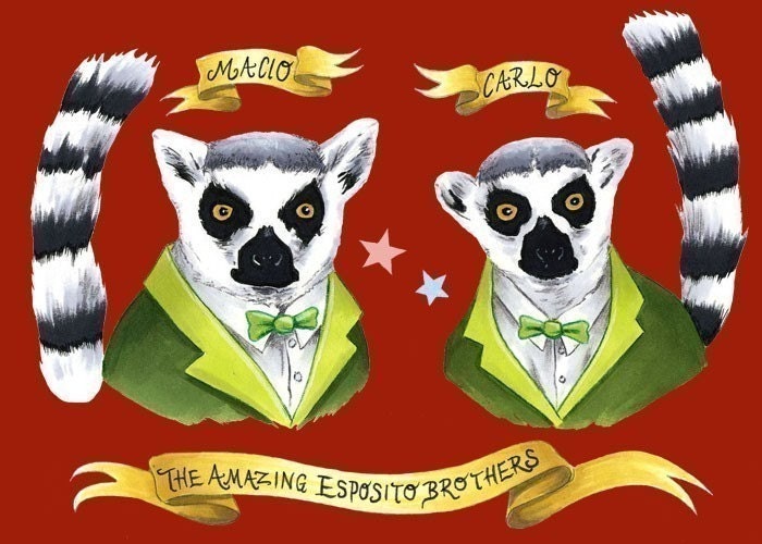 The Amazing Esposito Brothers print 5x7