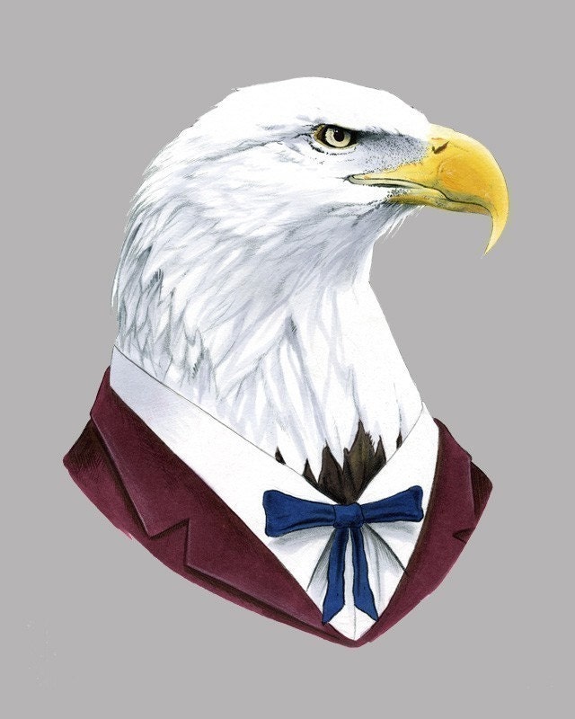 Bald Eagle print 8x10