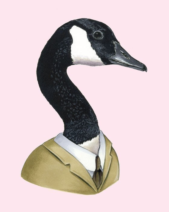 Canada Goose print 5x7