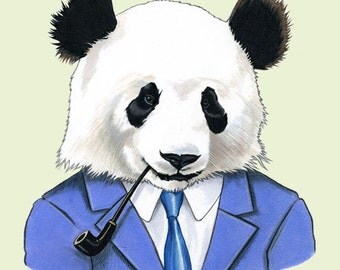 Panda print 5x7