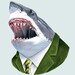 Great White Shark print 8x10