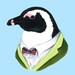 Penguin print 5x7