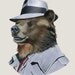 Grizzly Bear print 5x7