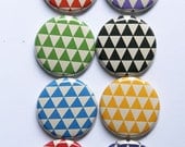 Triangles Kraft and Color Flair