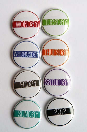 Days of the Week Flair
