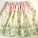 Vintage Sheet Skirt -- Women Size Small to Medium