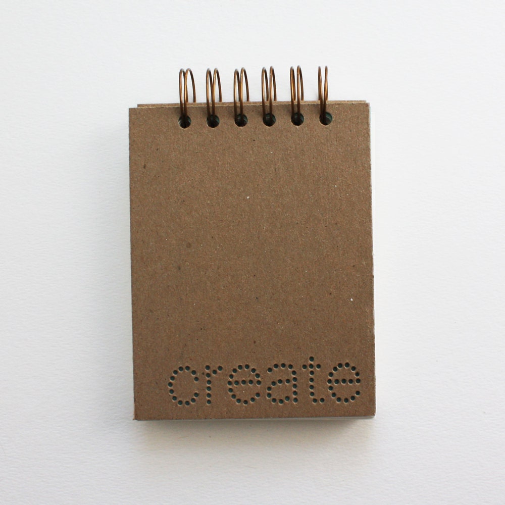 verb notebook : create