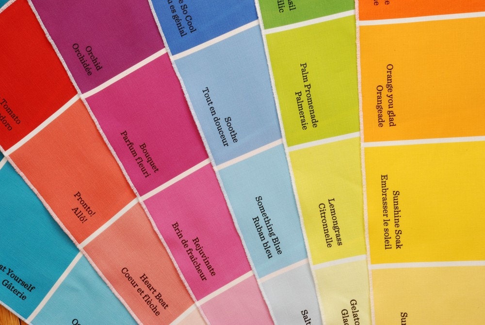 Placemats - Paint Chip Placemats - Set of 8