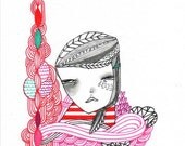 drawing illustration original- in between those days