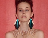 IZZY Leather Earrings (CLICK to see MORE colors)
