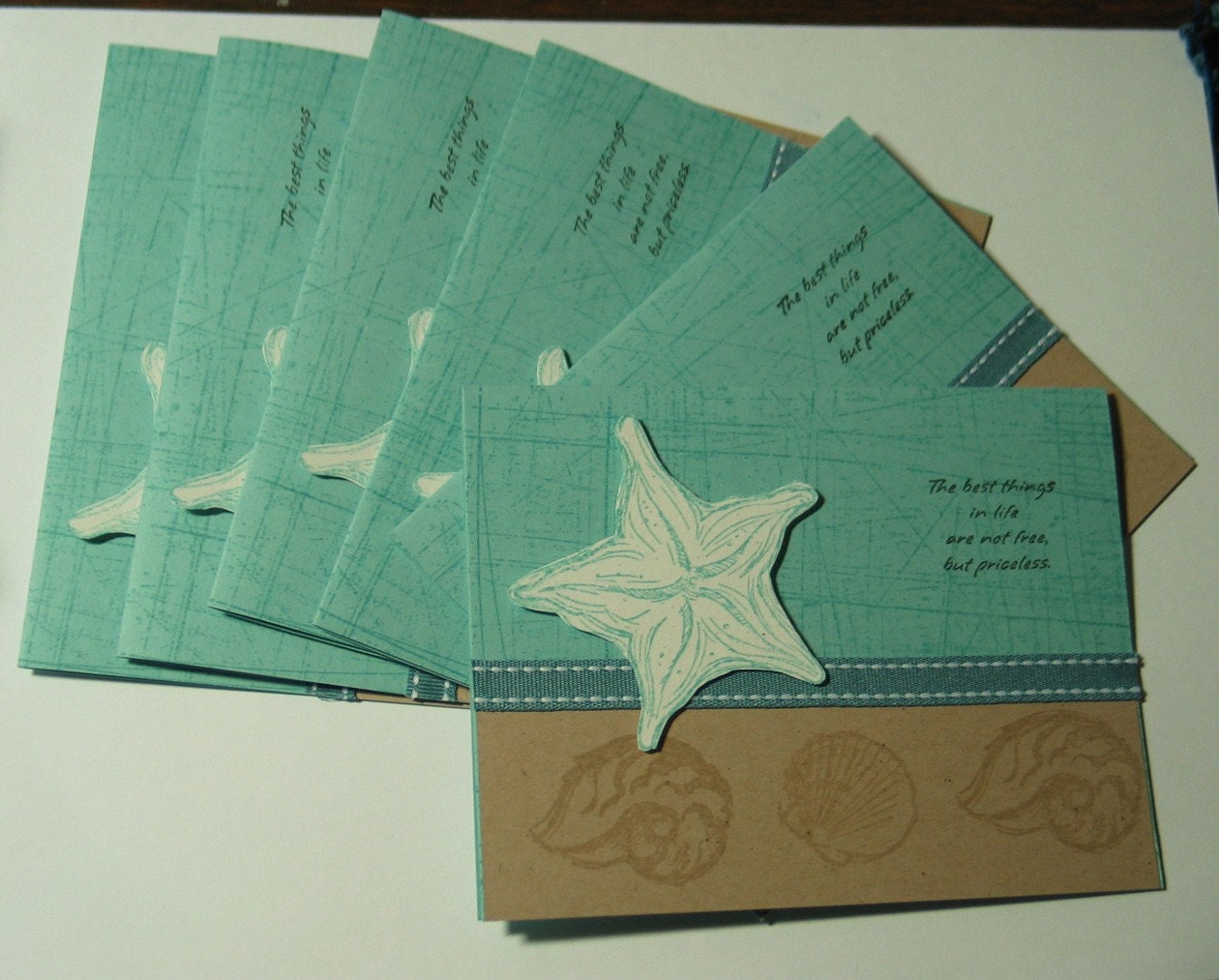Note Cards Star Fish Sea Star