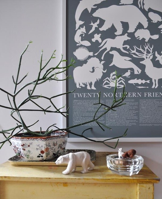 Arctic Animals Poster