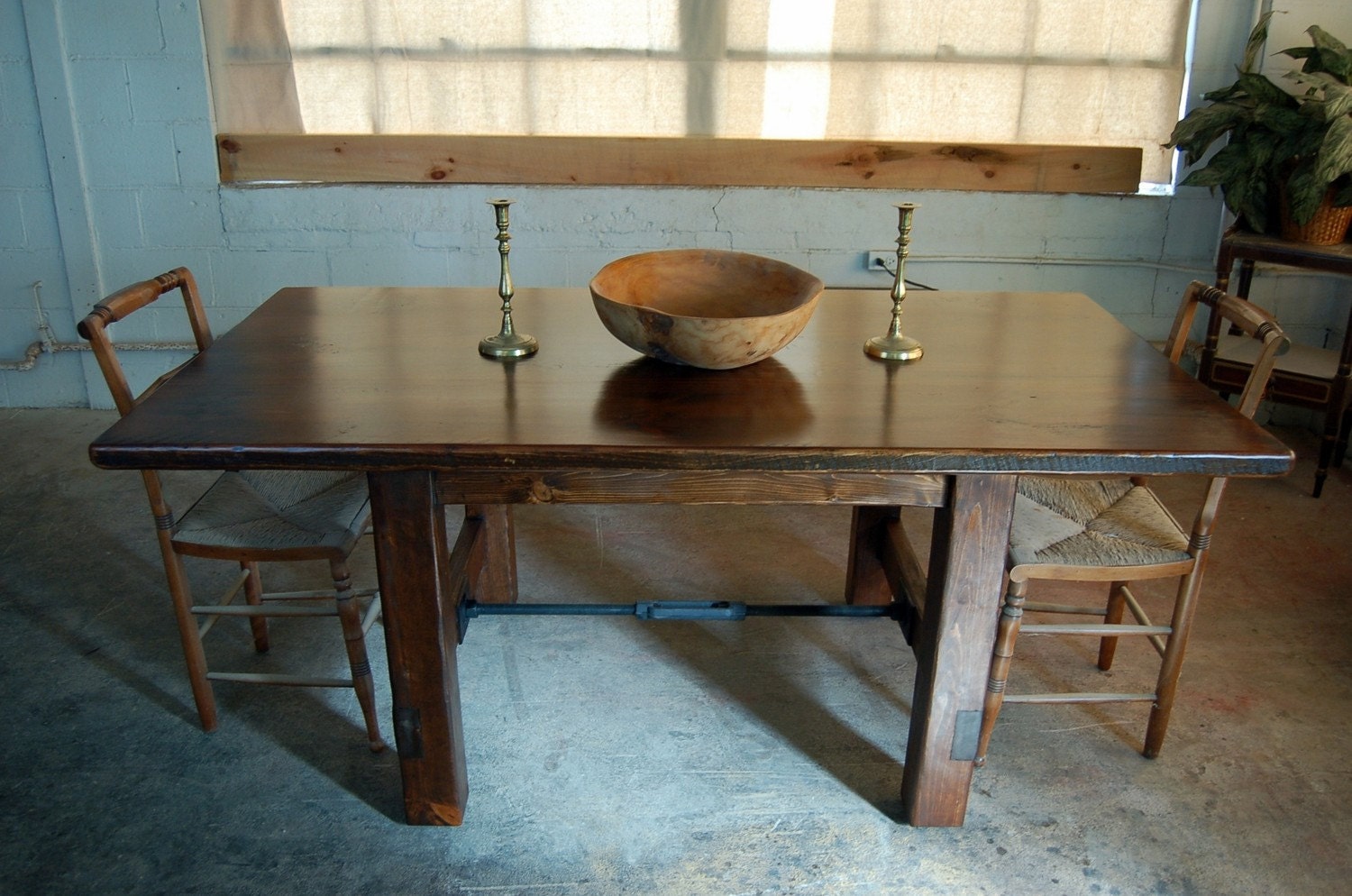 Farm Table with Turnbuckle