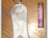Bride Keychain Lipstick or Chapstick holder Great gift for Bride-to-be Bridal Shower