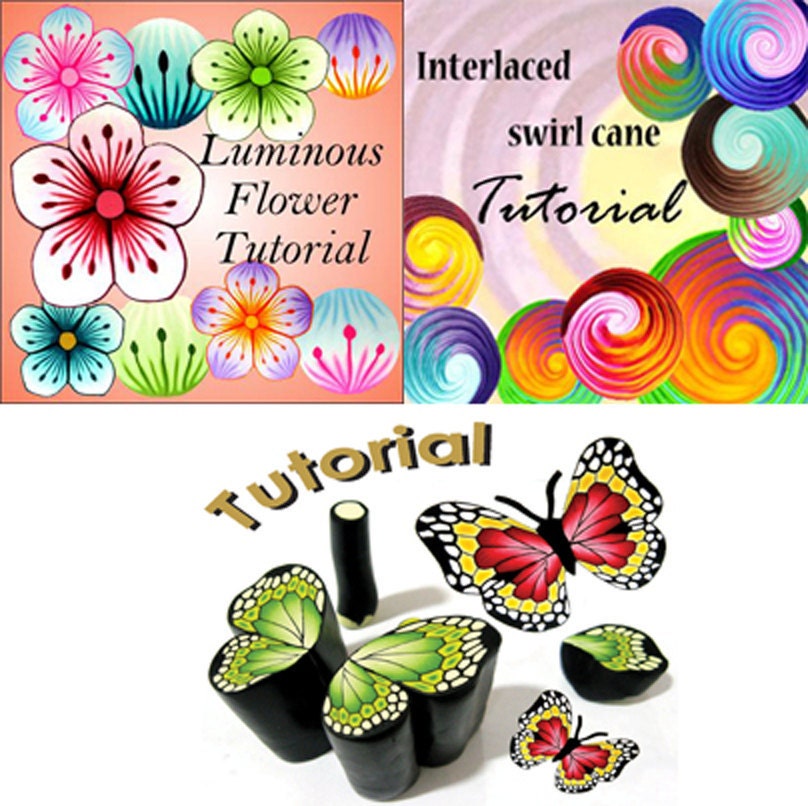 SALE 3 tutorials - pay only for 2 - save 12 dollar.