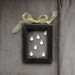 white porcelain pendant tiny raindrop