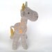 PATTERN PDF Crocheted and Felted Baby Giraffe Amigurumi Pattern