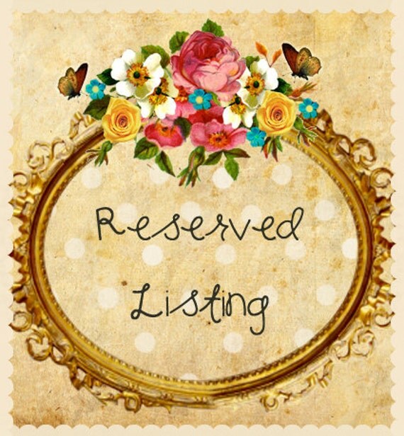 Reserved.Shabby chic floral garden hair comb. tiedupmemories