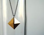 Gold Stud Necklace - Handmade Jewelry - Free Shipping in the US - Summer Fashion