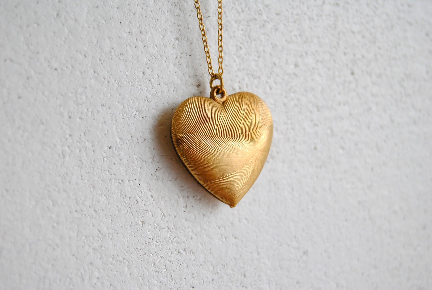Vintage Heart Necklace - Handmade Jewelry - Free Shipping in the US - Summer Fashion