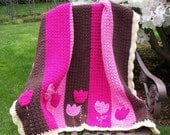 PDF Crochet Pattern for Tulip Baby Blanket- Permission To Sell Finished Items