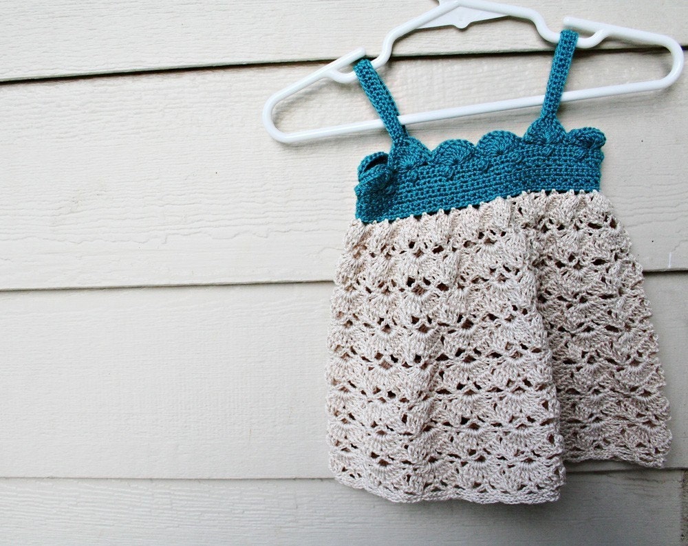 PDF Crochet Pattern for Baby Belle Dress - Permission To Sell Finished Items