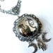 Wheel of Fortune Tarot Card Necklace - Carnivale Mystickal