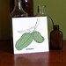 Pawpaw Fruit Screenprint from the Wild Edibles Series for Country Cottage Kitchen