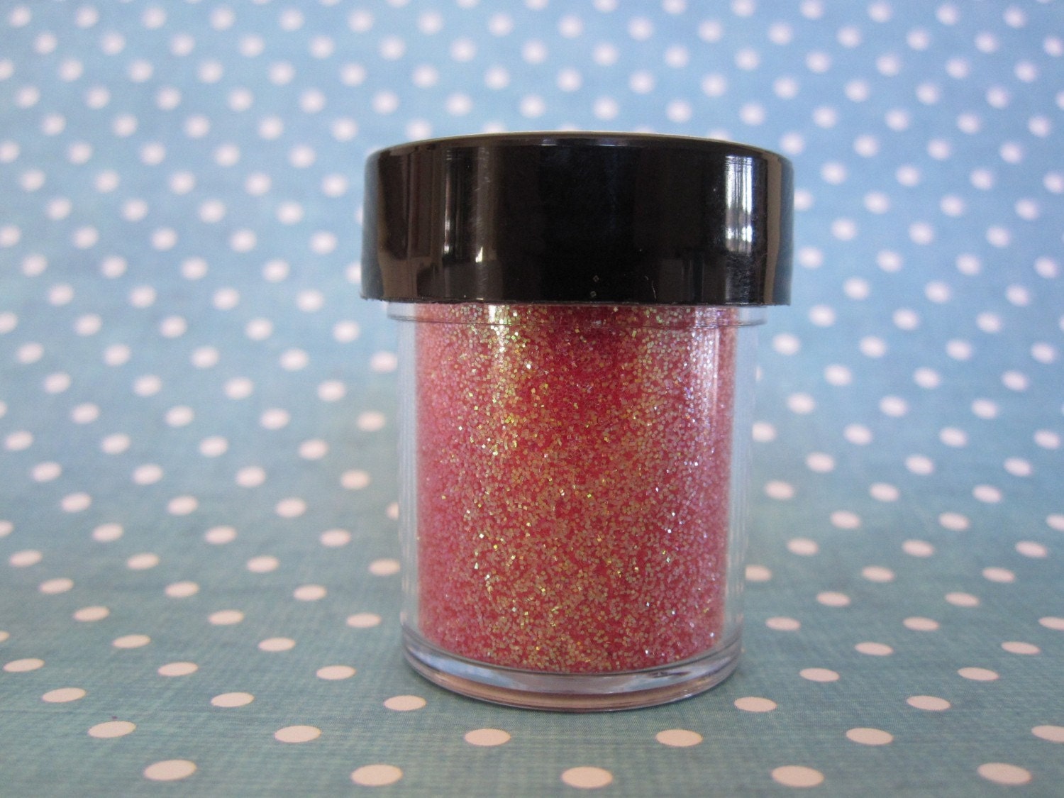 Coral Glitter - Ultra Fine - Semi-Transparent Art - Ultrafine - Color: Vintage Salmon Orange