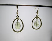 Pineapple Quartz/Yellow Drop Earrings II