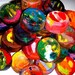 Recycled Crayons - Original Mini Rainbow Crayons (Set of 5 Recycled Crayons)