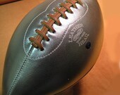 LEATHER HEAD Handsome American Football.  Golden Goose.