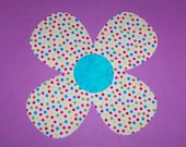 Fabric Applique TEMPLATE ONLY Wild Flower....New