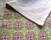 Organic Blanket - Flowerbed (Pink)