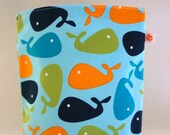 ON SALE Reusable Snack Sack -- Zoologie Whales