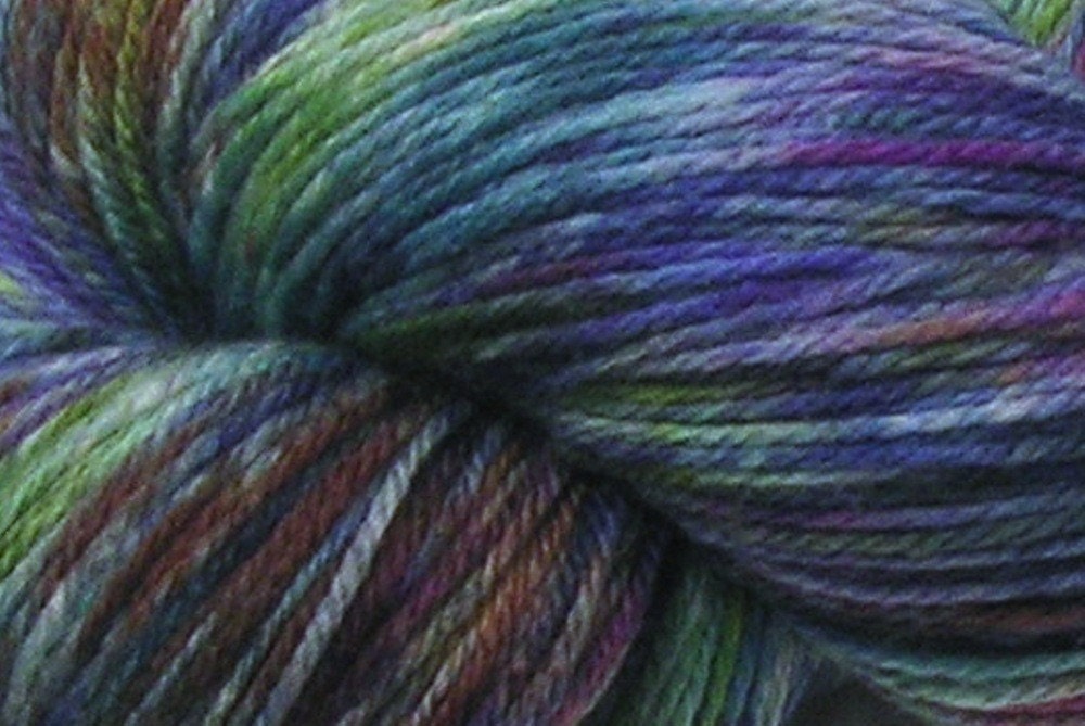 Hand dyed merino wool sock yarn - Colorado