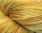 Hand dyed sock yarn, merino wool yarn - Daffodils